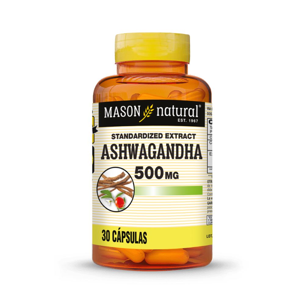 ASHWAGANDHA 500 MG - 30 CÁPSULAS